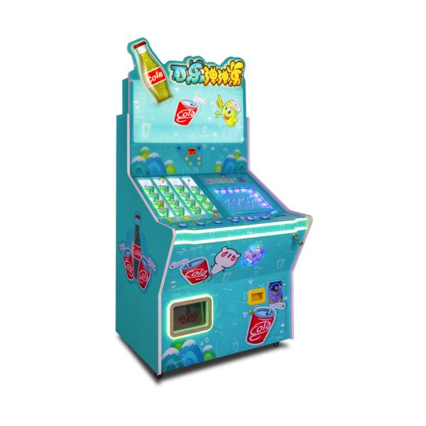 Máquina de pinball eletrônica azul/do rosa brinquedos engraçados, máquina de pinball rochosa de jogo