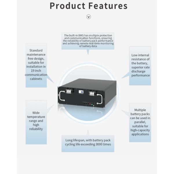 Литий-ионный аккумулятор с перезаряжаемой базовой станцией аккумулятор Lifepo4 для системы хранения солнечной энергии резервная мощность