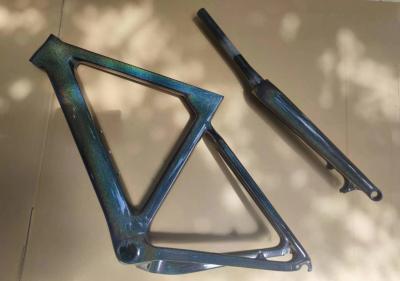 275 Carbon Gravel Bike Frame Disc Brake Road Bicycle Frameset 700C
