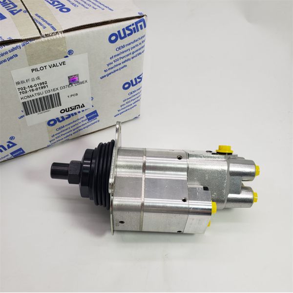 Excavator Pilot Valve 702-16-01992/702-16-01991 For KOMATSU D31EX D37EX D39EX