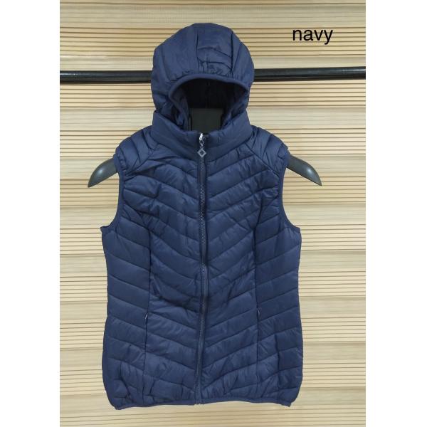 Stylish Lightweight Padded Jacket Womens , Padded Vests Ladies High Protection