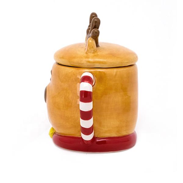 Керамические кофейные кружки в форме оленя 3D 5