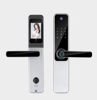 Qleung Tuya Wifi App cámara bloquea Biométrico código de reconocimiento de huellas digitales IC Card Key S802Pro Home