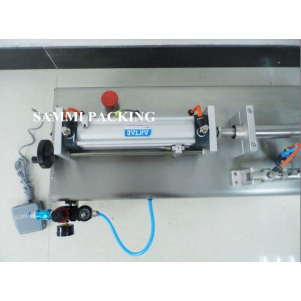 Полная пневматическая двойная столовая машина для наполнения жидкостью с точностью наполнения 1%