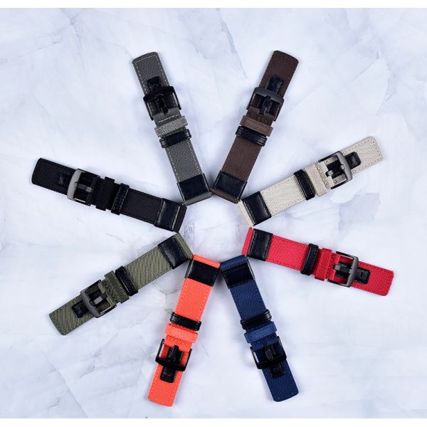 Classic Adjustable Nylon Strap · Customizable Logo
