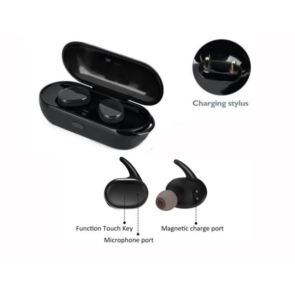 Mini TWS Bluetooth Phone Accessories Earphone Waterproof Twin Wireless Headset Stereo Sound
