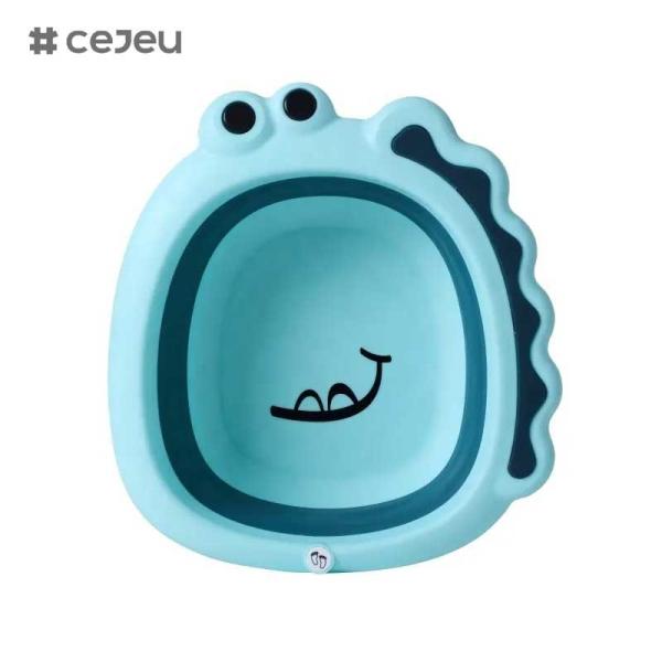 CJ-LBN5131A Lavadoras de venta caliente Pequeños Niños Conjunto de pies plegables Niños Lavado de baño Cuencas para niños pequeños