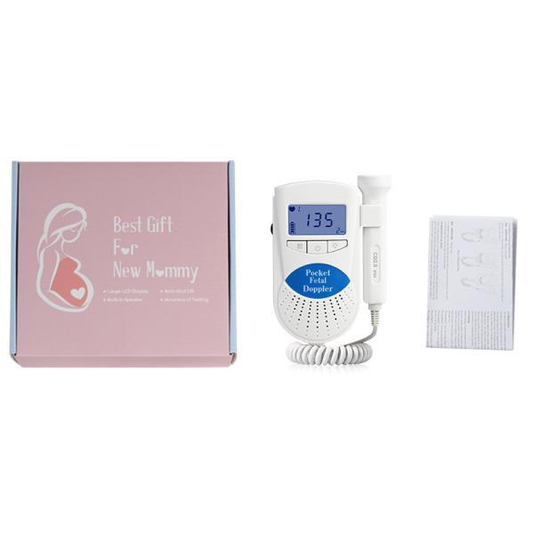 LCD Display Fetal Heartbeat Detector For Pregnant Woman 50bpm-240bpm