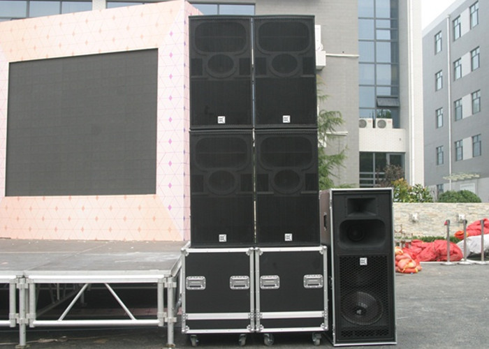 Pa Horn Speaker Professional Audio System Singe 15''  Three Way Full Range