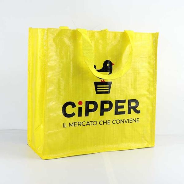 Environmental Friendly Polypropylene Woven Bags Recycled For Shopping