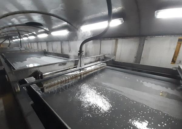 Filtração de lama Uso de cinto de vácuo Filtro de vácuo Caixa de suporte Grande capacidade