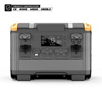 Emergencia 110V 220V Batería de litio Fuente de alimentación portátil para panel solar