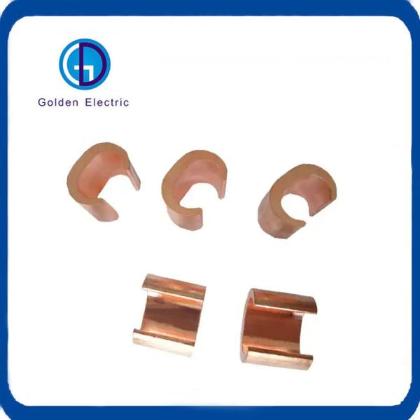 Lightning Protection and Customization Electrical Cable Earthing Copper C Clamp