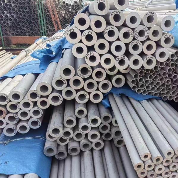 Tubos de aço inoxidável 316Ti / UNS S31636 Tubos ocos de aço inoxidável ASTM JIS EN GB Standard