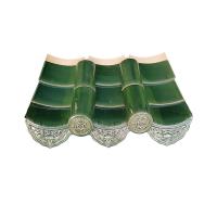 Tejas de templos chinos ecológicas Solución de construcción de pagodas verdes de arcilla sostenible