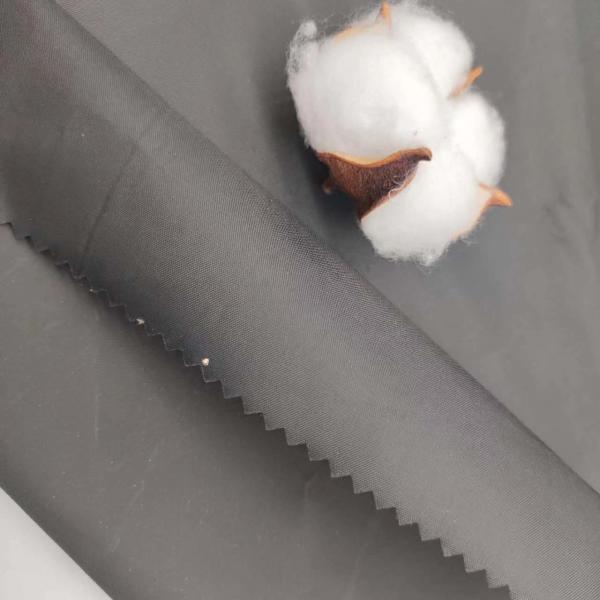 190T tingiu a tela claramente 100% do tafetá do PVC do poliéster 120G impermeável