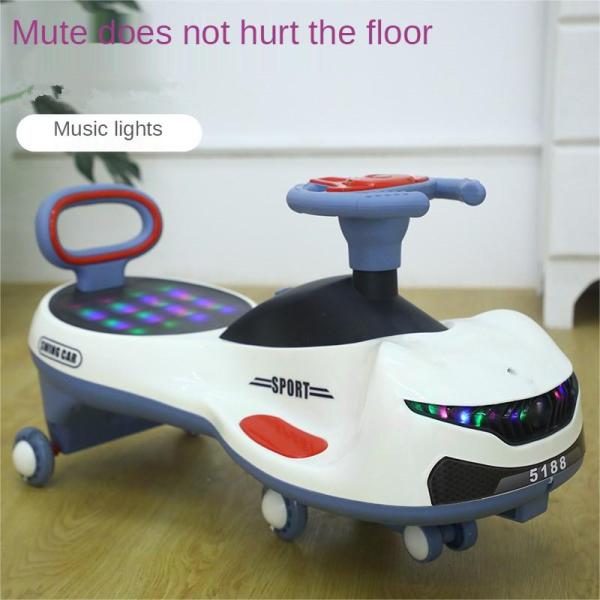 Розовый баланс скутер езда на велосипеде на машине для детей 2-6 лет мальчики и девочки GW 5 кг