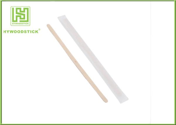 Promotion Wooden Coffee Sticks Long Thin Wooden Sticks Coffee Spoon Food Grade