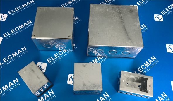 Гальванизированное стальное соединение сварило коробки IEC 61386 электрические для Чили