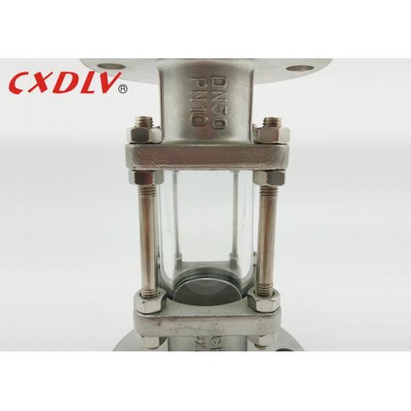 Сталь отливки ВКБ служила фланцем стекло видимости в зависимости от стали углерода чашки