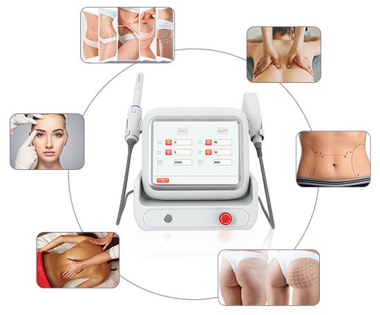 22D Body Weight Loss Vaginal Tightening Face Lift Anti Aging Focused Ultrasound HIFU Machine