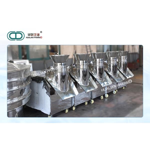 Sieve Squeezes Wet Revolving Granulator / Banlangen Granules Rotary Pelletizer