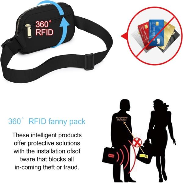 Sport Travel Hip Bum Waist Pack Side Chest Bags Customizable Patterns Logo