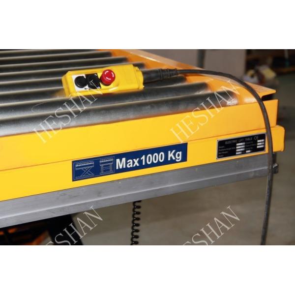4000 Lb Capacity Industrial Scissor Lift Table Roller Conveyor Heavy Duty