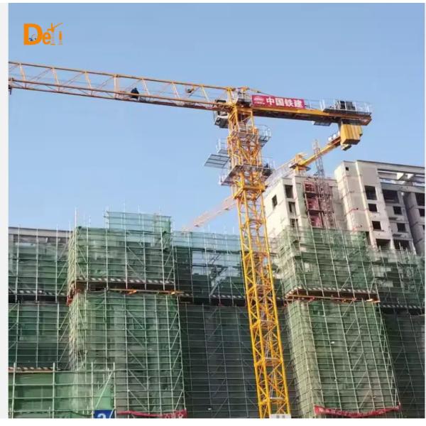 Color amarillo Granas de torre Zoomlion usadas 10 / 12 / 16 / 20 / 25 toneladas Capacidad de elevación