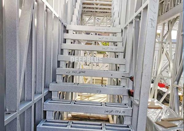 Casa pré-fabricada pronta. Casas modulares de 4 quartos. Instalação portátil e fácil.