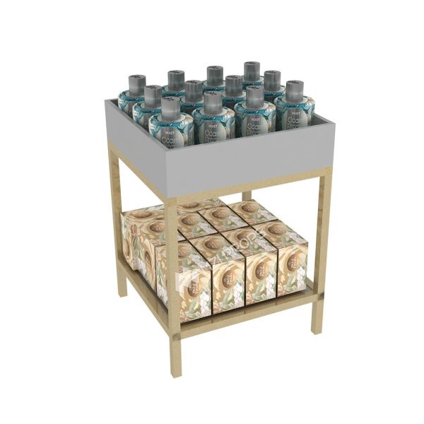 400mm Cosmetic Store Retail Merchandise Display Racks fixture For Dutyfree Shops