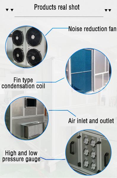 45HP Intelligence Fresh Air Side Unit For Tropical Area Refrigeration T3 Series