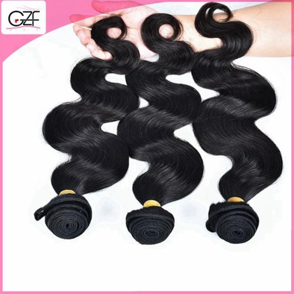 Fashion Pretty Lady Hair Extensions Human Virgin Pervian Virgin Hair Body Wave