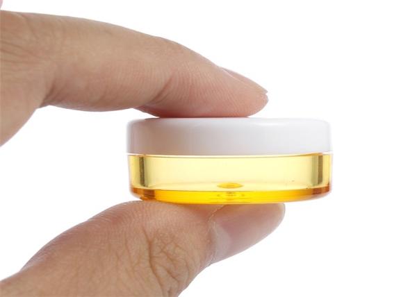 Multi Color 5ml Face Cream Containers Jar XFFC-07 With White Screw Lid