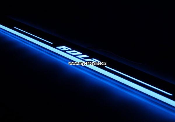 Volkswagen VW Golf Water proof Welcome pedal auto light sill door pedal