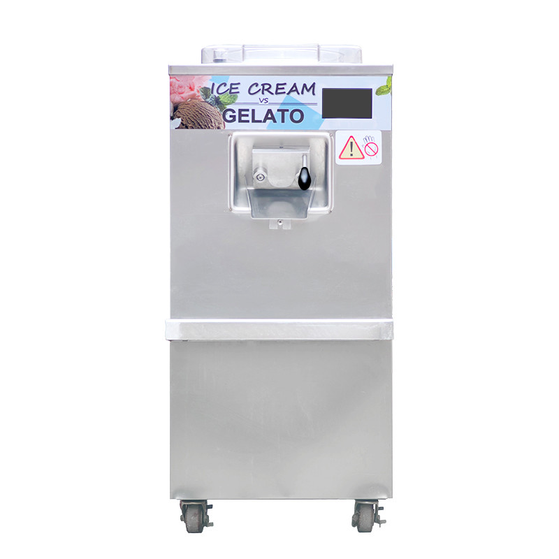 Wellcooling Vertical Gelato Batch Freezer Commercial Italian Ice Sorbet Hard Ice Cream Machine