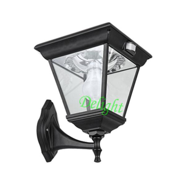 Outdoor garden aluminum wall light sensor LED Solar Energy PIR Wall Light (DL-MSW17)
