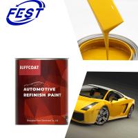 China Fabricante Suministro 1K pintura amarilla de automóviles con excelente calidad