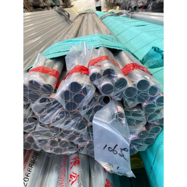 304 pulió la tubería de acero soldada con autógena tubo soldada con autógena de acero inoxidable 316L del tubo