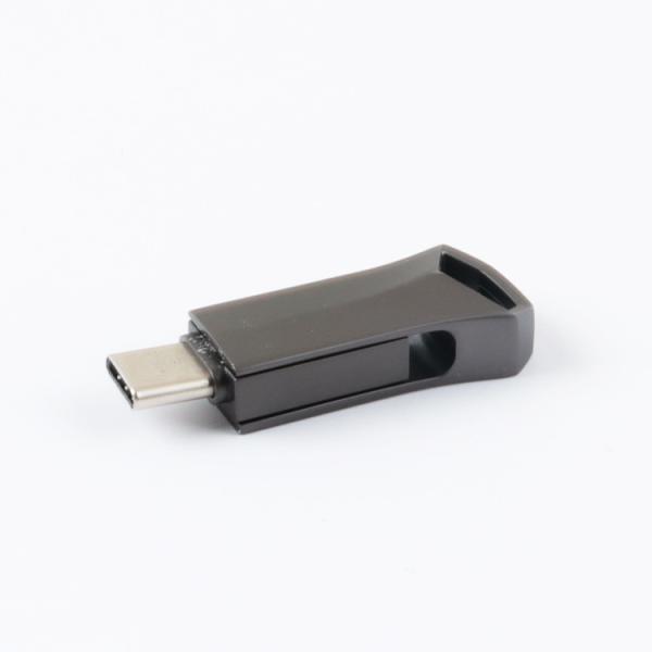 USB извива Matt черноты оружия металла проблескивает скорость 64GB 128GB 256GB c типа дисковода быстрая