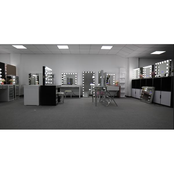 OEM Durable Dressing Room Illuminated Cosmetic Beauty Vanity Mirror with LED Lights