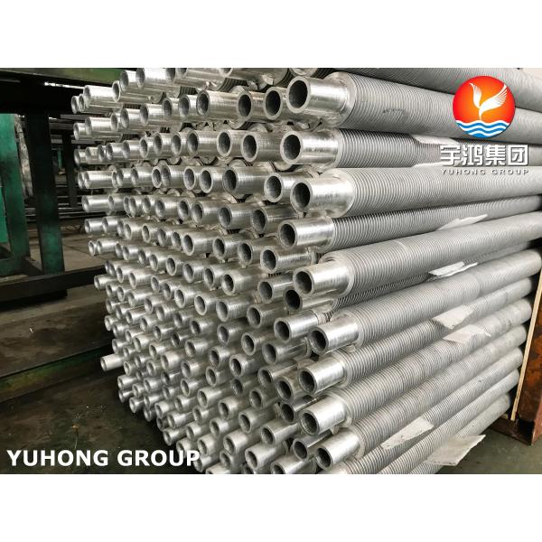 Stainless Steel Extruded Finned Tube With SS304 Fin For Petrochemical Refining