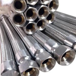 AISI 304 Metal Hose Reel Adapter Attachments Braided Corrugated