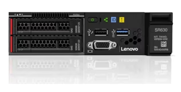 Le novo SR630 Серверная система Оригинальный 1U Rack с 32GB памяти Intel Xeon-Gold 6240