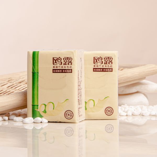 YASHI Paper Custom Logo Bulk Unbleached Pocket Tissue