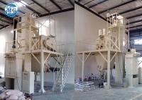 Planta gêmea da mistura seca do eixo 6T/H para a fatura do almofariz da gipsita