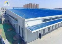 Estrutura portal de aço laminada a alta temperatura pré-fabricada residencial do quadro da construção de aço