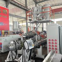 Ligne de production de tubes en plastique pour tuyaux de drainage en PEHD