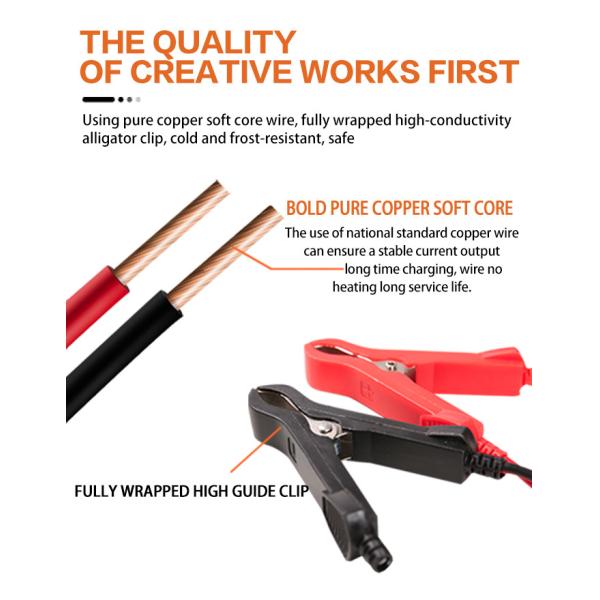 Портативный заряжатель 12V ремонта ИМПа ульс батареи ГЕЛЯ AGM