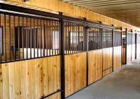 Os jogos eretos livres da tenda do cavalo do Portable, sólido soldaram partes dianteiras de uma tenda da caixa da parte